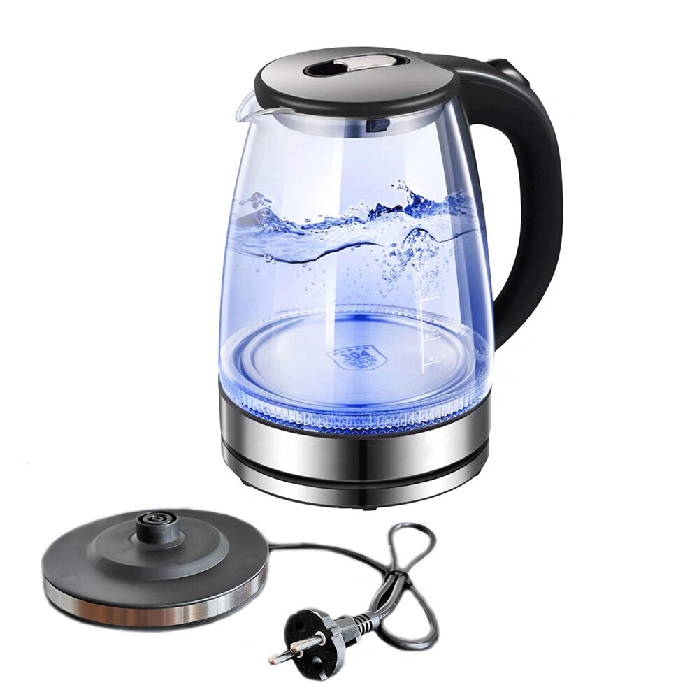 Glass Electric Kettle Cordless Glass Kettle Electric Thermos Bottle Cup Automatic Jug Kettle with LED Illuminated