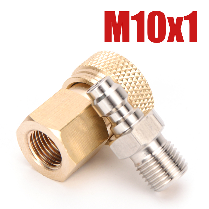 1/8BSPP Stekker Connector 8mm M10x1 1/8NPT Vrouwelijke Snelkoppeling Koppeling Fittings Socket 2 stks/set
