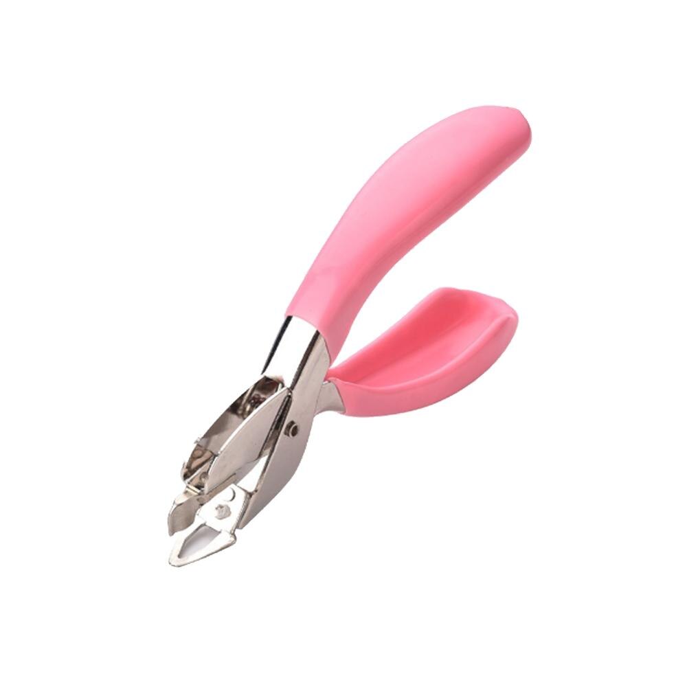 Extractor de grapa metálica , Extractor de uñas antigrapa, grapa de dibujo, material escolar para oficina