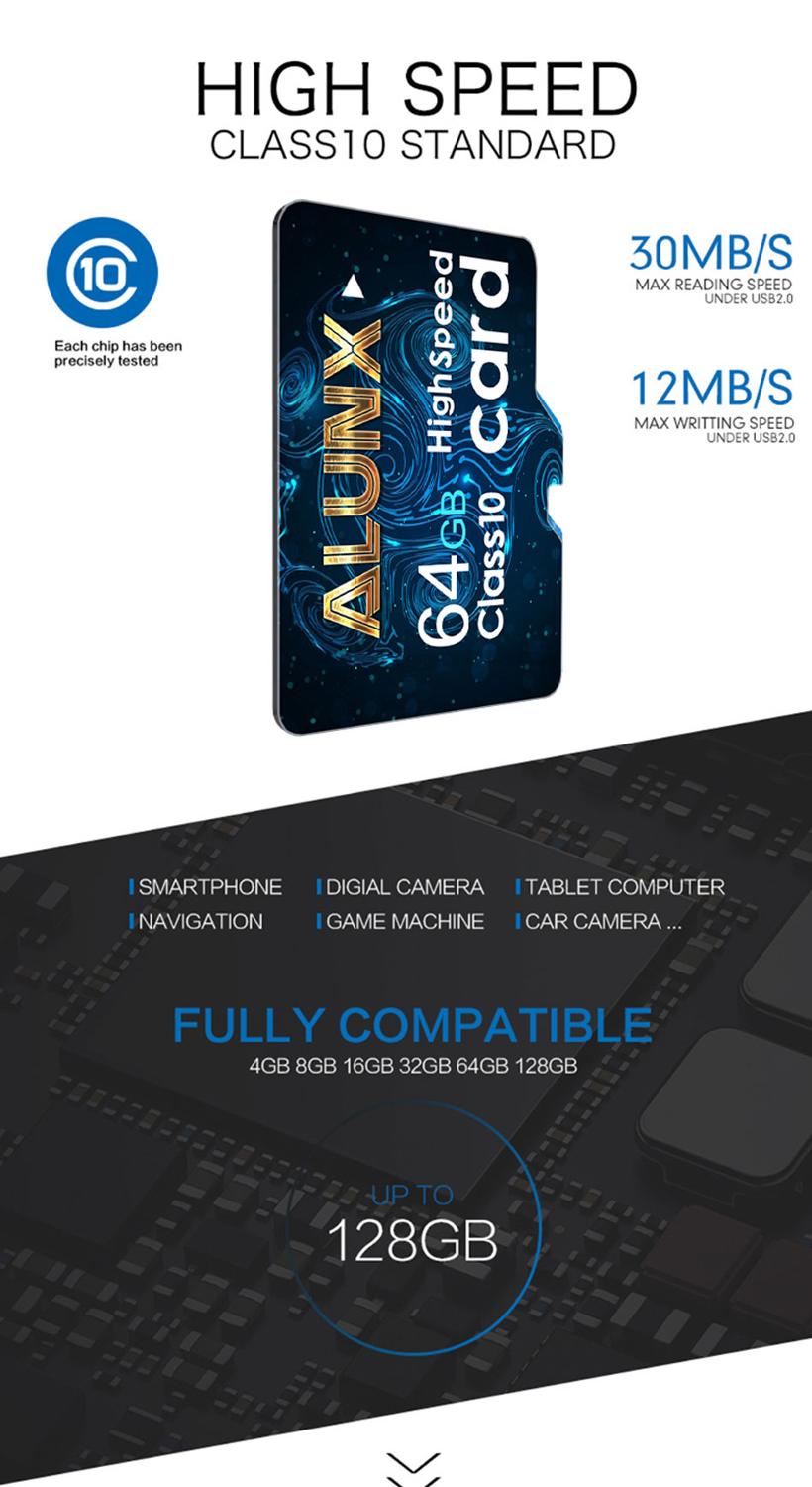 Micro SD Card 128GB - 16GB 32GB 64GB 128GB TF Card for Phone, Camera, Tablet, Notebook