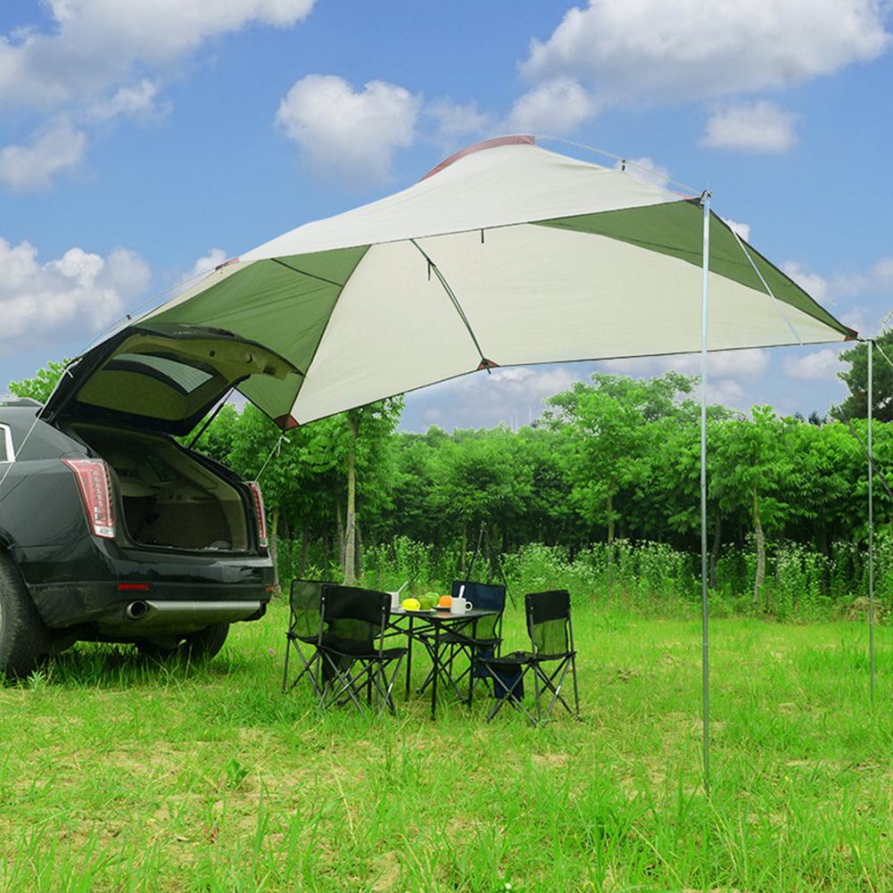 Car Tent Portable Waterproof Camping Shelter Car Rear Canopy Camping Tent Tents Outdoor Camping Kamp Beach Tent Car Tent