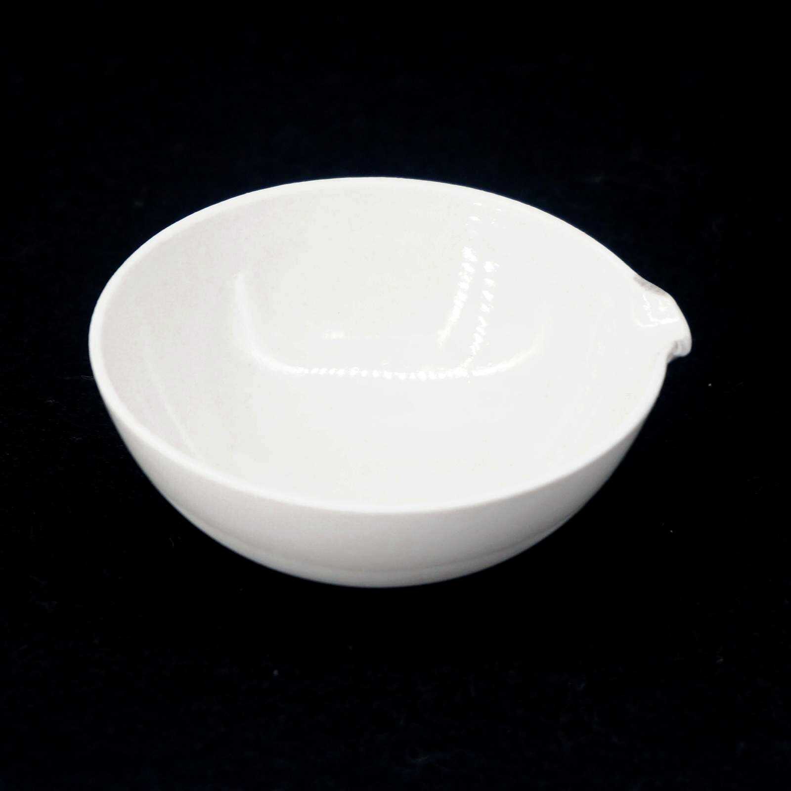 500ml Ceramic Evaporating dish Round bottom with spout For Chemistry Laboratory