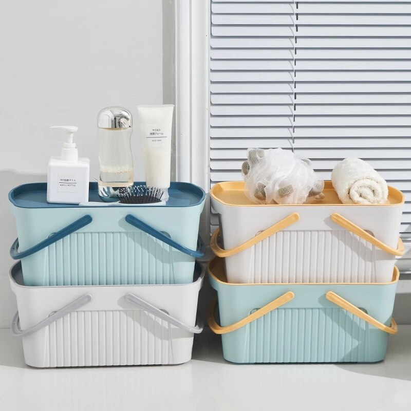 Bathroom Folding Dirty Clothes Storage Basket Laundry Basket Household Wall Hanging Large Portable Sundries Finishing Basket