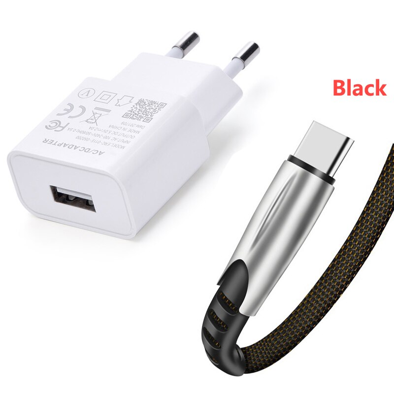 Typ C USB Quick Charge Daten Kabel Für LG K8 K10 G7 G8 K20 K30 K40 K50 Q7 q8 Q60 Stil 4 5 W10 W30 V50 5G Schnelle Ladegerät: Charger Cable Black