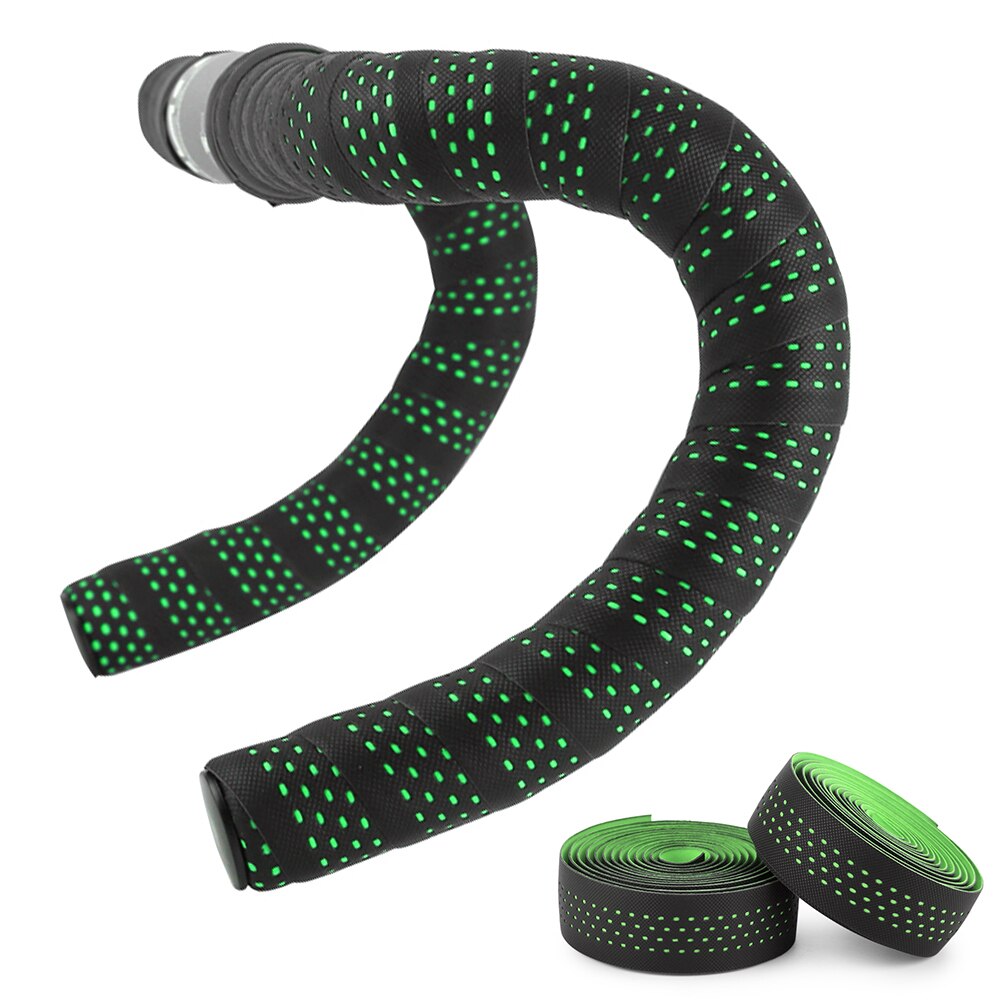 Zachte Racefiets Fietsstuur Tape Kurk Eva Pu Handvat Bar Tape Professionele Fietsen Demping Anti-Vibratie wrap