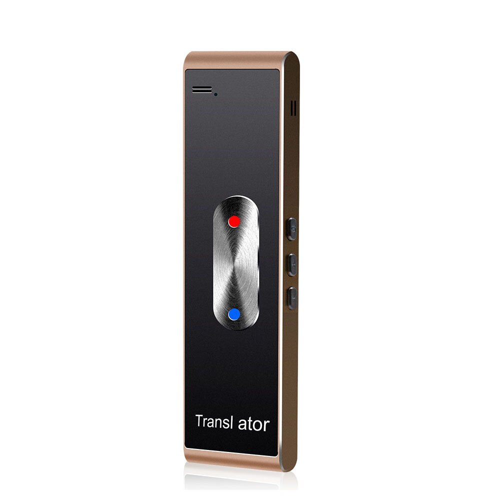 Instant Voice Translator Real Time Voice Multi-Languages Smart Translator Portable For IOS & Android Phone For Learning Travel: Gold