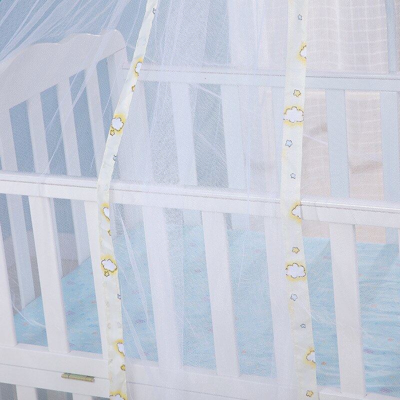 Bebê verão mosquito net cama mosquiteiro branco cama cúpula pendurado mosquito capa anti-mosquito mosquito rede 160x450mm
