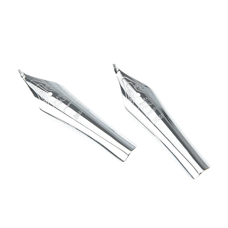 1 PCS 750 159 silver fountain pen curved tip diy for jinhao