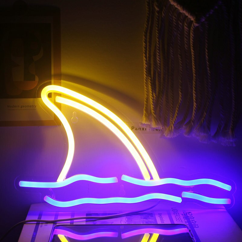 ineonlife Neon Led Neon Sign Wall Hanging Acrylic Neon Light For Bedroom Kids Room Decor Bar Shop Brithday Xmas USB Power