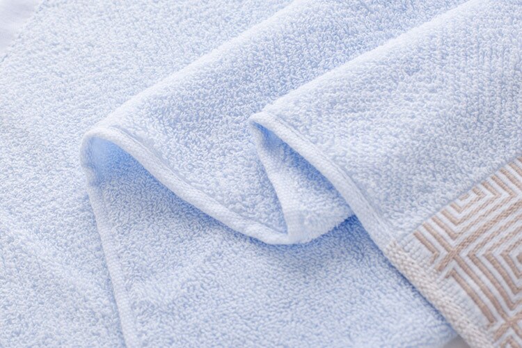 Toalla de algodón suave de tejido Jacquard de 33x74cm para la limpieza del hogar, Toalla de baño de playa para el cabello, productos multifunción para adultos