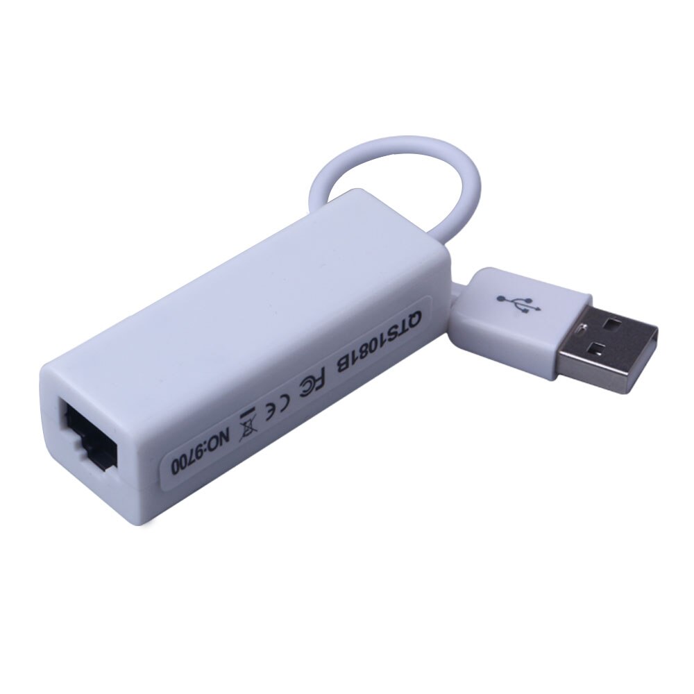 Ethernet USB 2.0 to RJ45 Male to Female Network Card Lan Adapter 10/100Mbps for Mac OS Android Tablet LapPC Windows 7 8 10