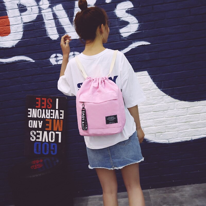 Boodschappentassen Waterdichte Canvas Stof Kruidenier Verpakking Recyclebaar Tas Eenvoudige Terug Zak Herbruikbare Student Tote Tas