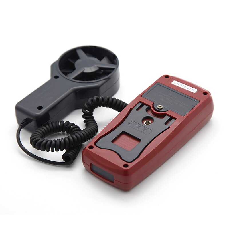 Nicety AM831 LCD Handheld Digital Anemometer Wind Speed Meter & Temperature Measuring with Vane Sensor Backlight GR