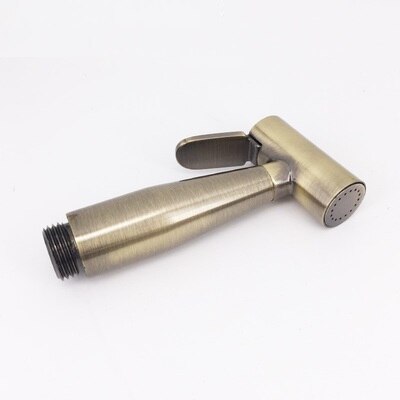Green bronze Bidet Bathroom Hand Shower Bidet Toilet Sprayer Hygienic Shower Bidet Tap Wall Mount Bidet Faucet: spray gun Only A