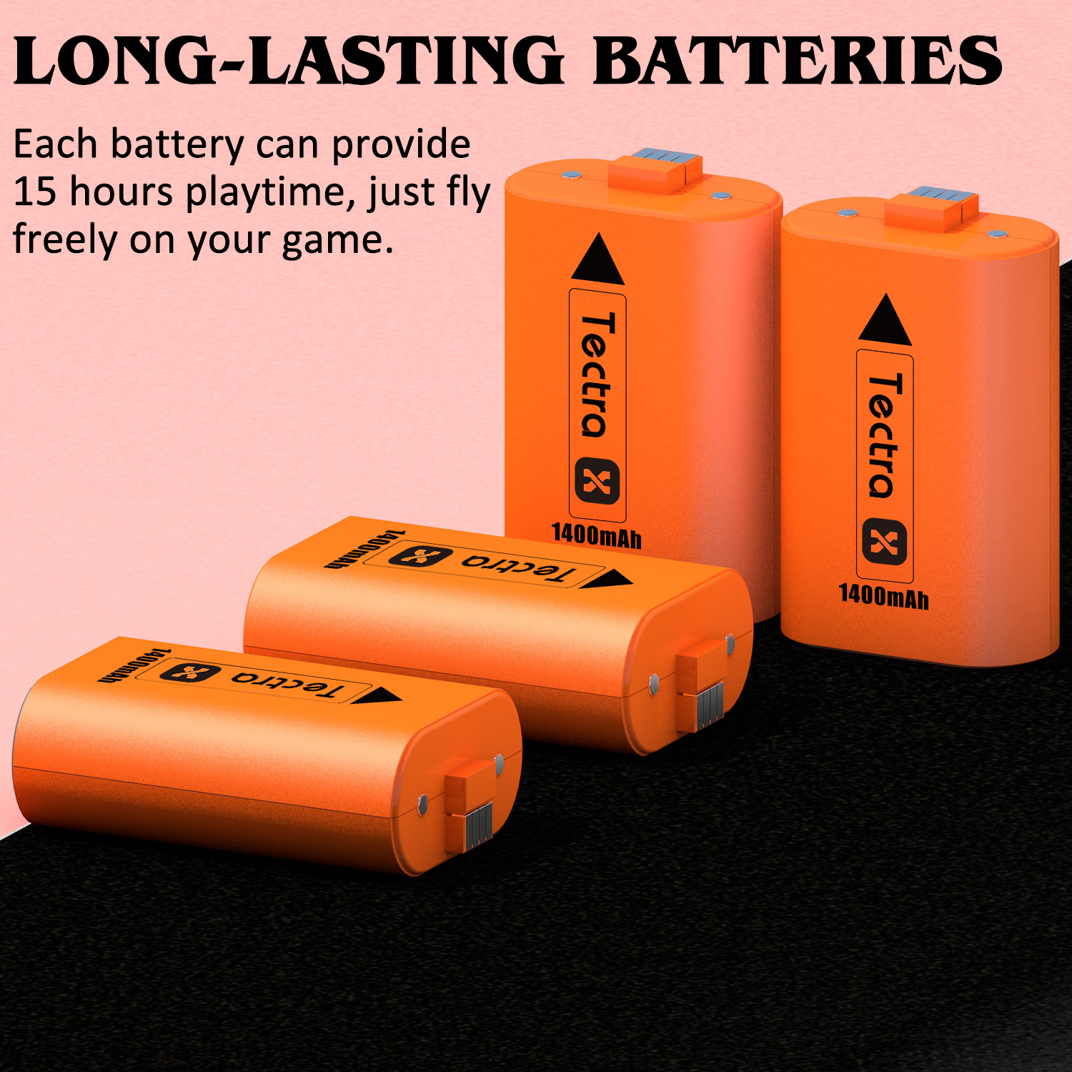 4 Stuks 1400Mah Lithium Ion Batterijen Voor Xbox One, Xbox One S, Xbox One X, xbox Een Elite Draadloze Controller Gamepads