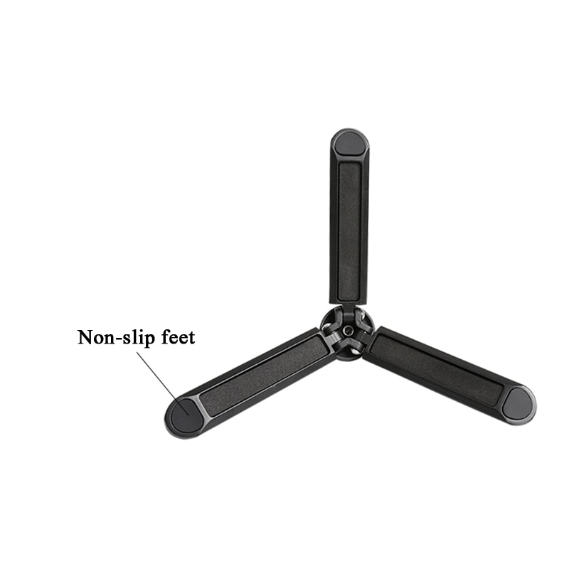 Portable Vlog Tripod Mini Desktop Tripod Gimbal Base for DJI Osmo Mobile 2 3 ZHIYUN Feiyu Tripod for Smartphone DSLR SLR Camera