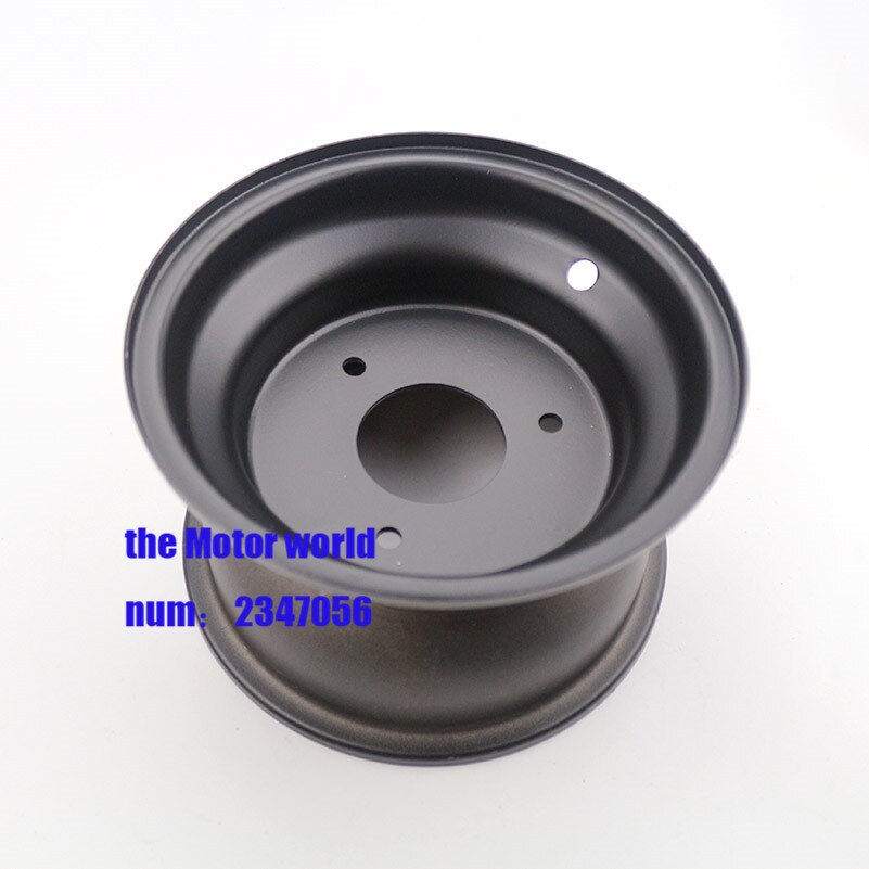 Aluminum hub 8 inch original aluminum rim skateboard wheel aluminum steel rim spare tire assembly