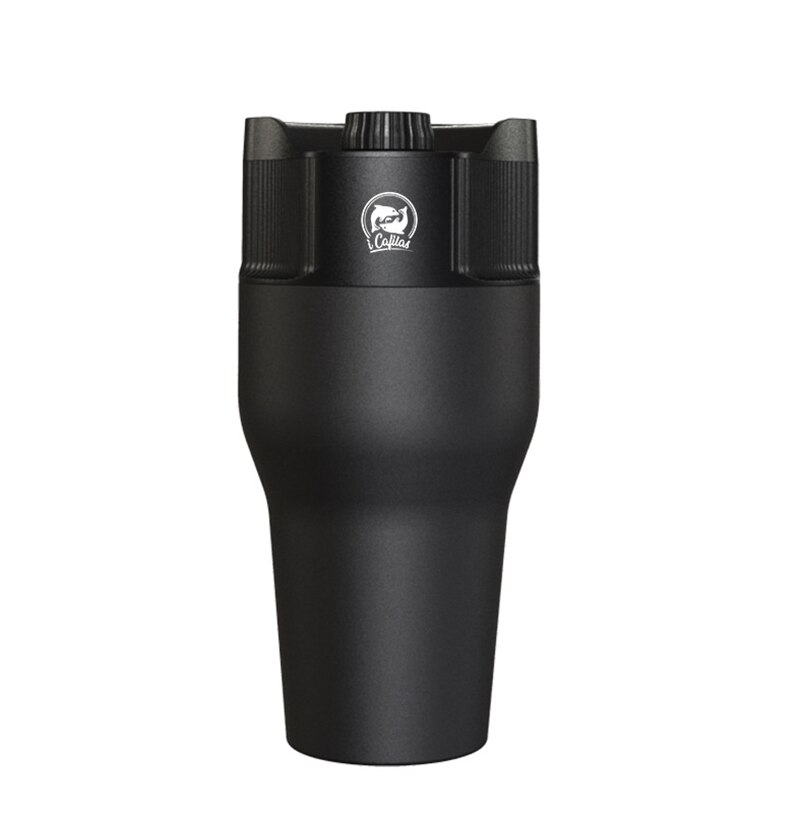 500ML Cycle Extraction Coffee Machine Outdoor Mobile Pot Portable USB Electric Coffee Machine Capsule Coffee Machine: Black