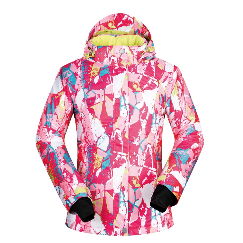 MUTUSNOW femmes veste de Ski hiver imperméable coupe-vent snowboard femme vêtements de sport d'hiver
