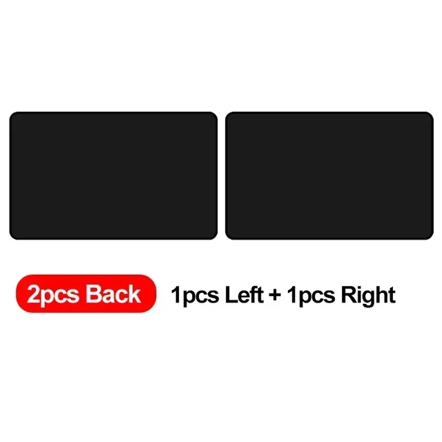 2/4 Stuks Magnetische Autoruit Zonnescherm Uv-bescherming Auto Gordijnen Autoruit Schaduw Mesh Zonneklep Zomer Glasfolie accessoires: Ivoor