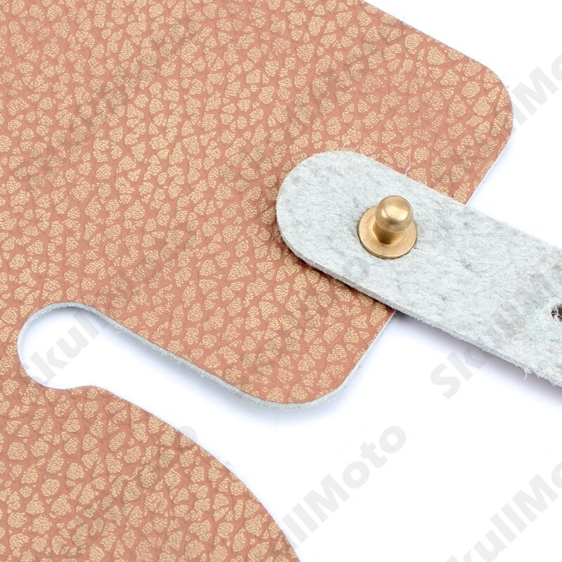 Cubierta de clavija de engranaje de motocicleta Funda de cuero con palanca de cambio para Harley Softail 1986 accesorios universales