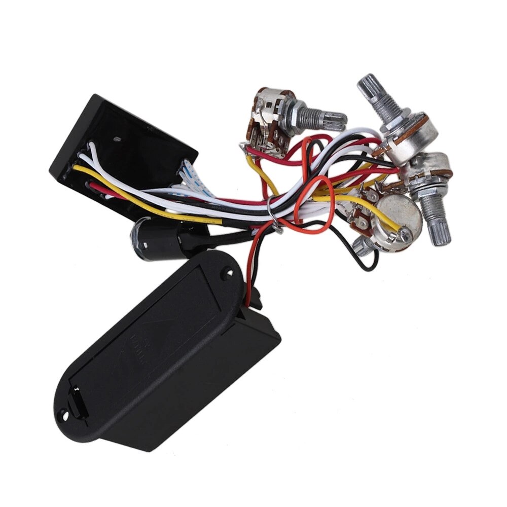 2/3 Band EQ Preamp Circuit For Active Bass Pickup EQ-B3T