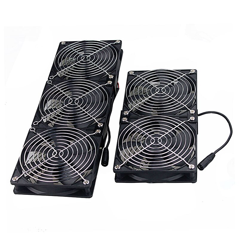 Gdstime 120Mm Dc 12V 220V Fan Mijnbouw Computer Chassis Workstation Radiator 12Cm 120Mm X 25mm High Speed Router Server Koelventilator