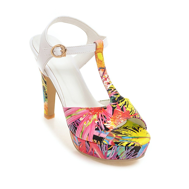 MORAZORA 2020 grande formato 46 sandali delle donne di estate fibbia tacchi alti sandali della piattaforma open toe eleganti scarpe da sposa donna