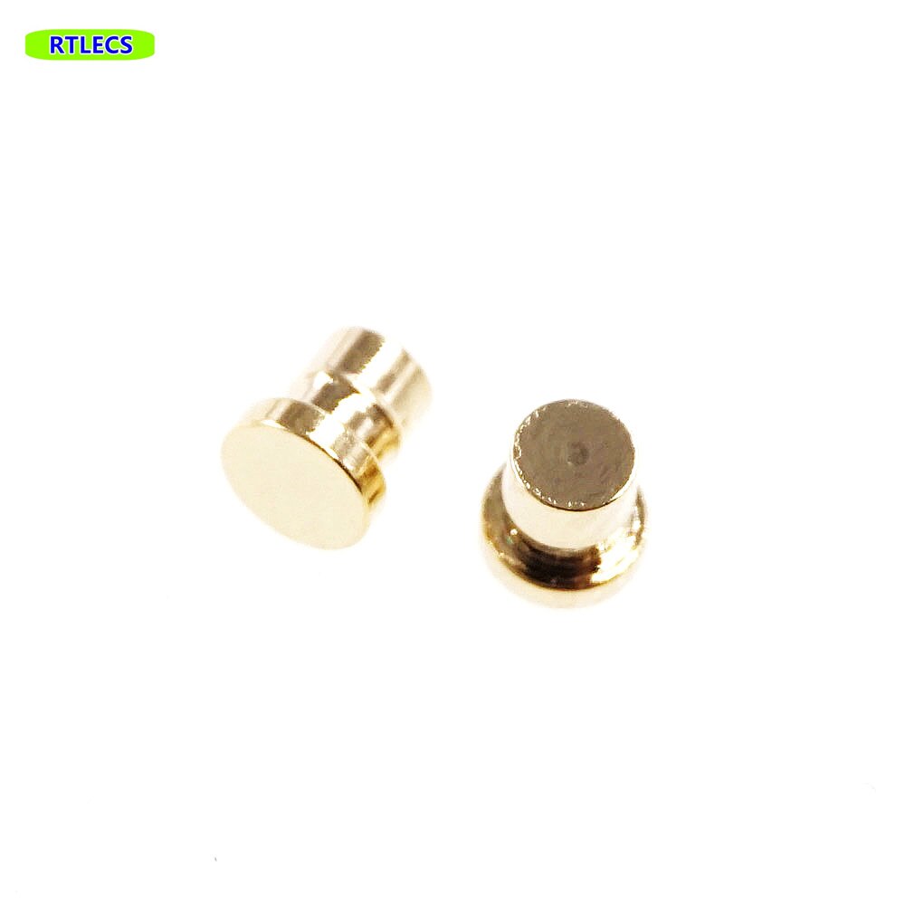 20pcs 2.0x2.0 mm SMT Surface Mount Contact Pad Circle Shape Diameter 2.0 mm Height 2.0 mm mate Spring Loaded Pogo Pin Vertical