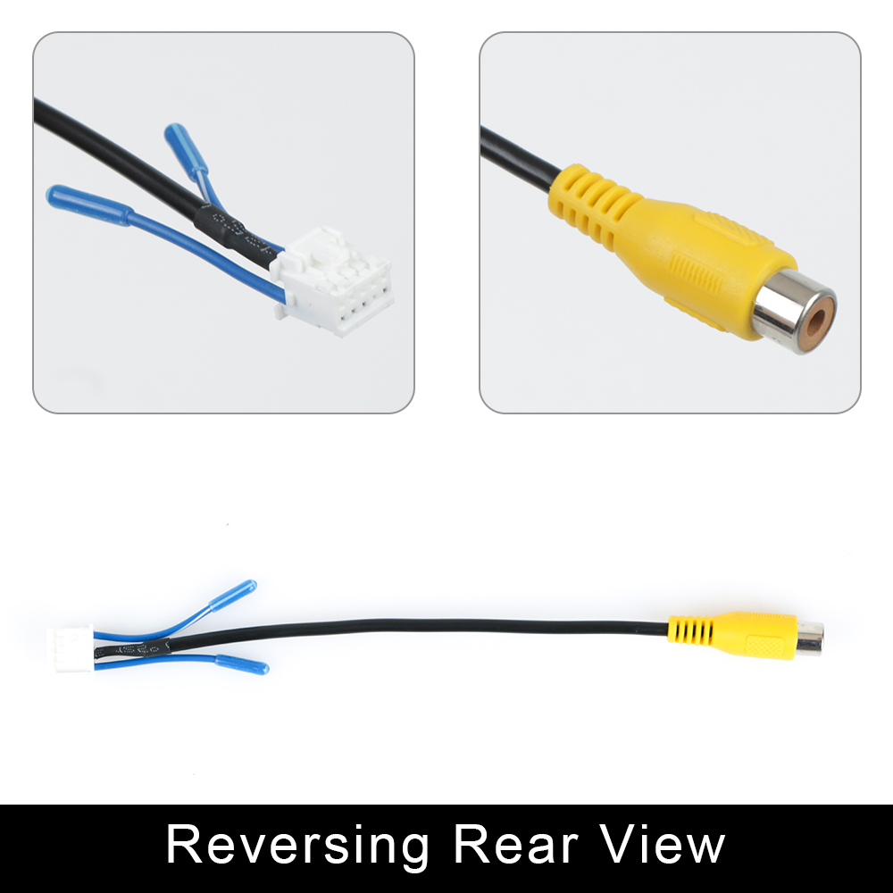 RCA 2 Din Car Android Radio Cable Power Connector Universal