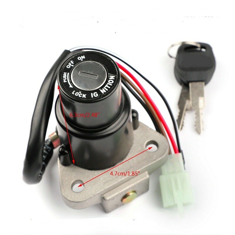 Contactslot Voor Yamaha FZR750 Rt Genesis FZR1000 1987-1988 XJ550 1981-84 XJ600 H N 1984-1990 XJ650 H N 1980-1985 XJ750 Seca