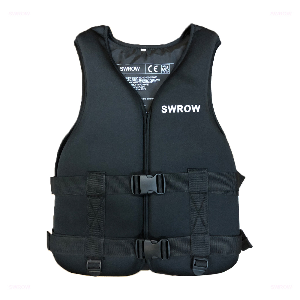 Chaleco salvavidas de neopreno para Rafting al aire libre para adultos, natación, pesca, hombres y mujeres, chaleco salvavidas, snorkel, kayak, canotaje, traje de supervivencia: S / Borgoña