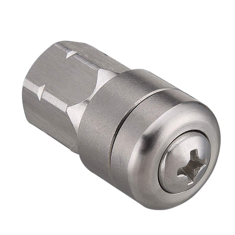 Pressure Washers Spinning Jetting Nozzle Sewer Jetter Nozzle For Pressure Washer, Rotating, 1/4 Inch Female Npt, 4000 Psi