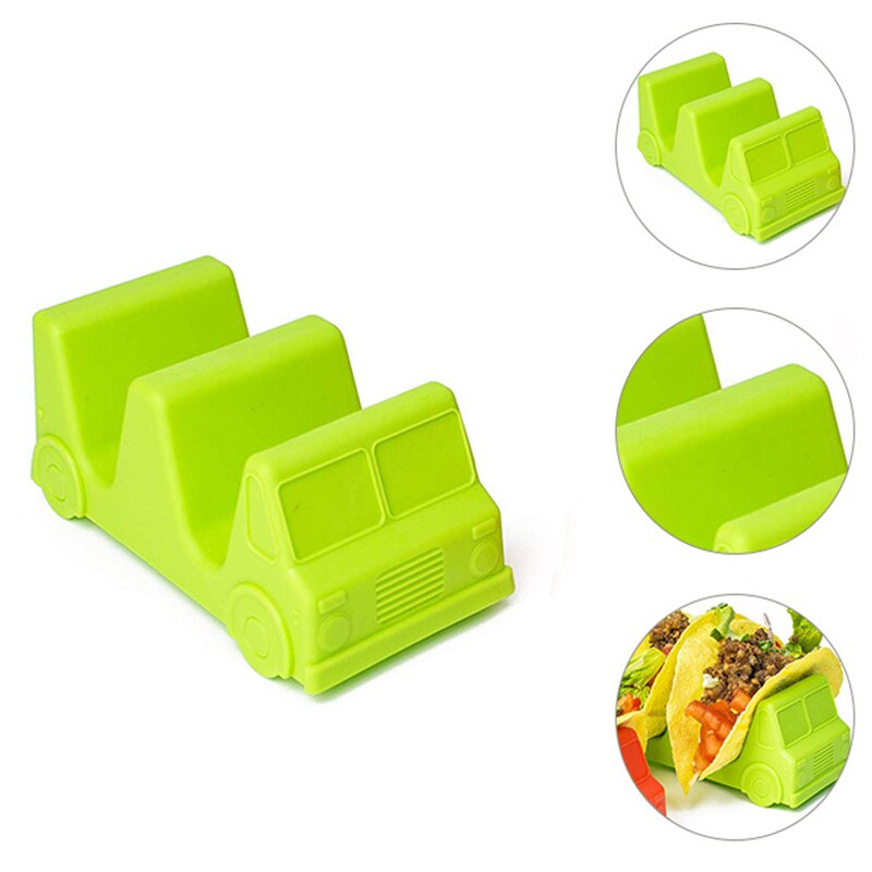 Plastic Taco Holder Pancake Storage Shelf Pizza Pie waffle Display Stand Plate Fried Food Cooling Drain Tray Rack