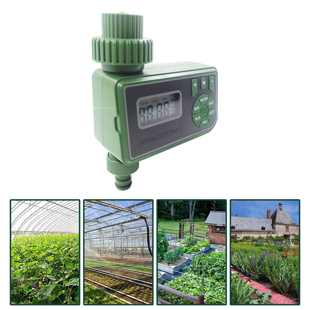 Digital Hose Faucet Timer Battery Operated Automatic Watering Sprinkler System Irrigation Controller with 2 Outlet