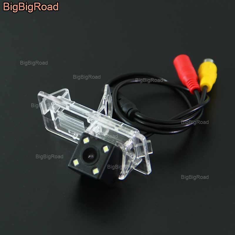 BigBigRoad For Renault Clio 4 IV Car Rear View Backup Reverse Parking Camera With RCA Port Adapter