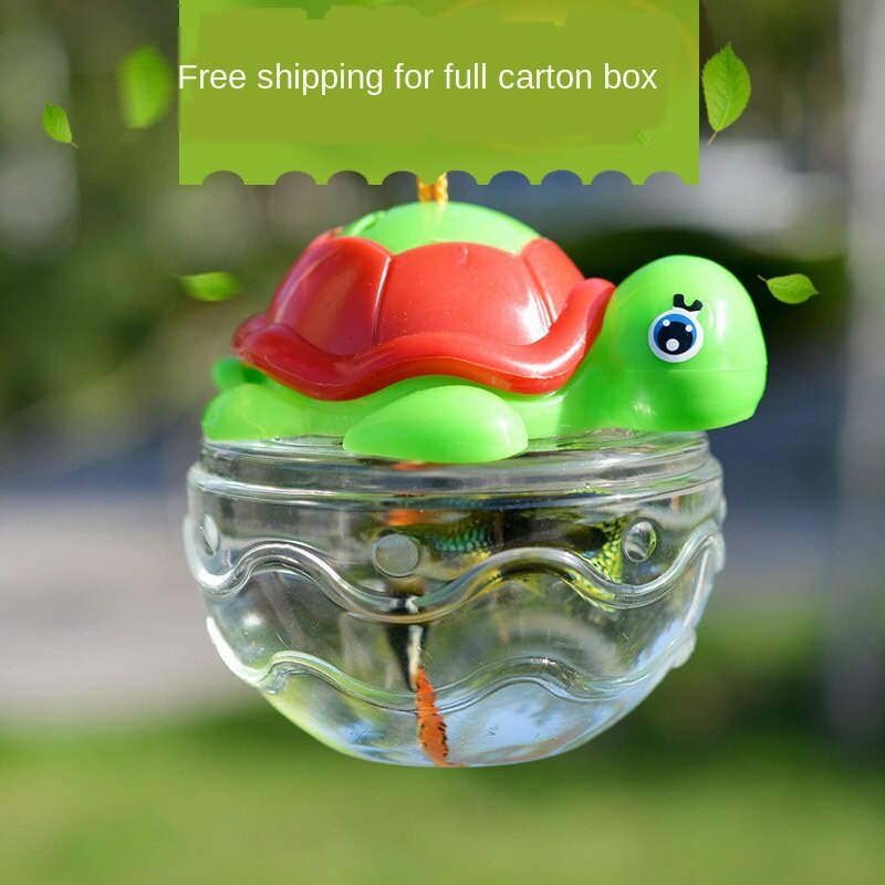 Closed qq fish bottle qq turtle bottle qq fish tank turtle bottle mini fish tank portable plastic small fish tank