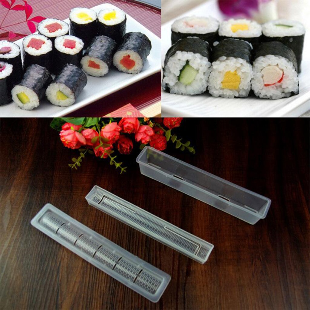 Sushi Maker Kit for Beginners 3Pcs/Set Sushi Making Kit Plastic Non-Stick