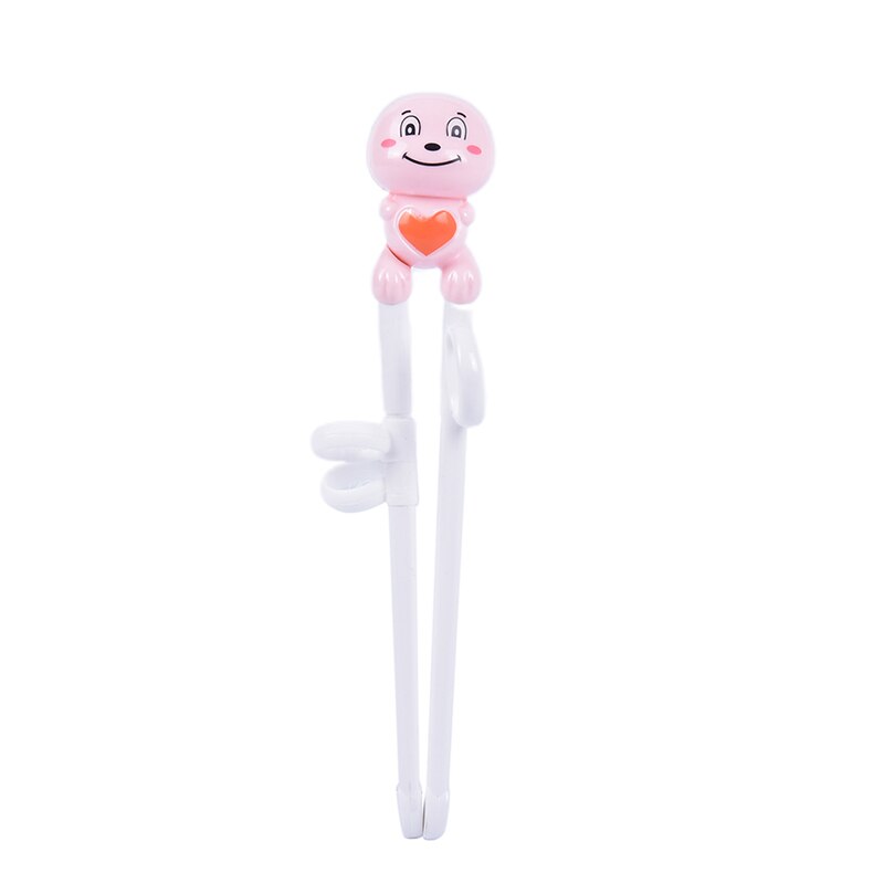 Sød munk/bjørn lære træning spisepinde børn børn kinesiske spisepinde lære køkken tilbehør 18cm*3cm 1 par