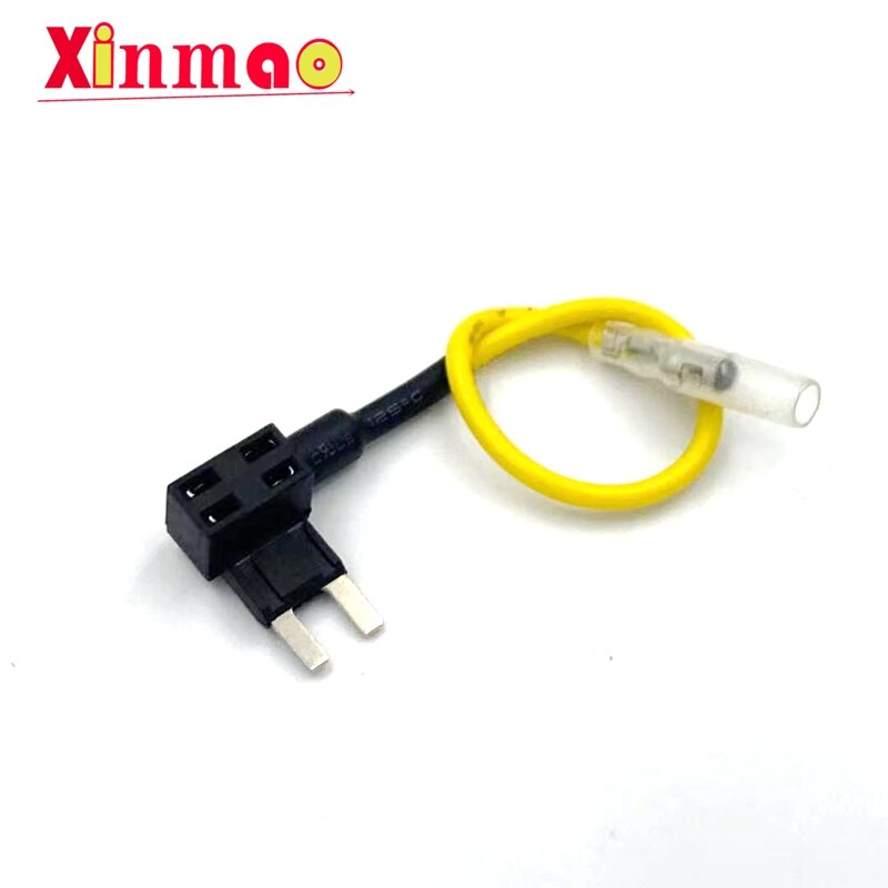 12V Mini Kleine Medium Size Auto Zekeringhouder Add-A-Circuit Tap Adapter Met 10A Micro Mini standaard Atm Blade Zekering