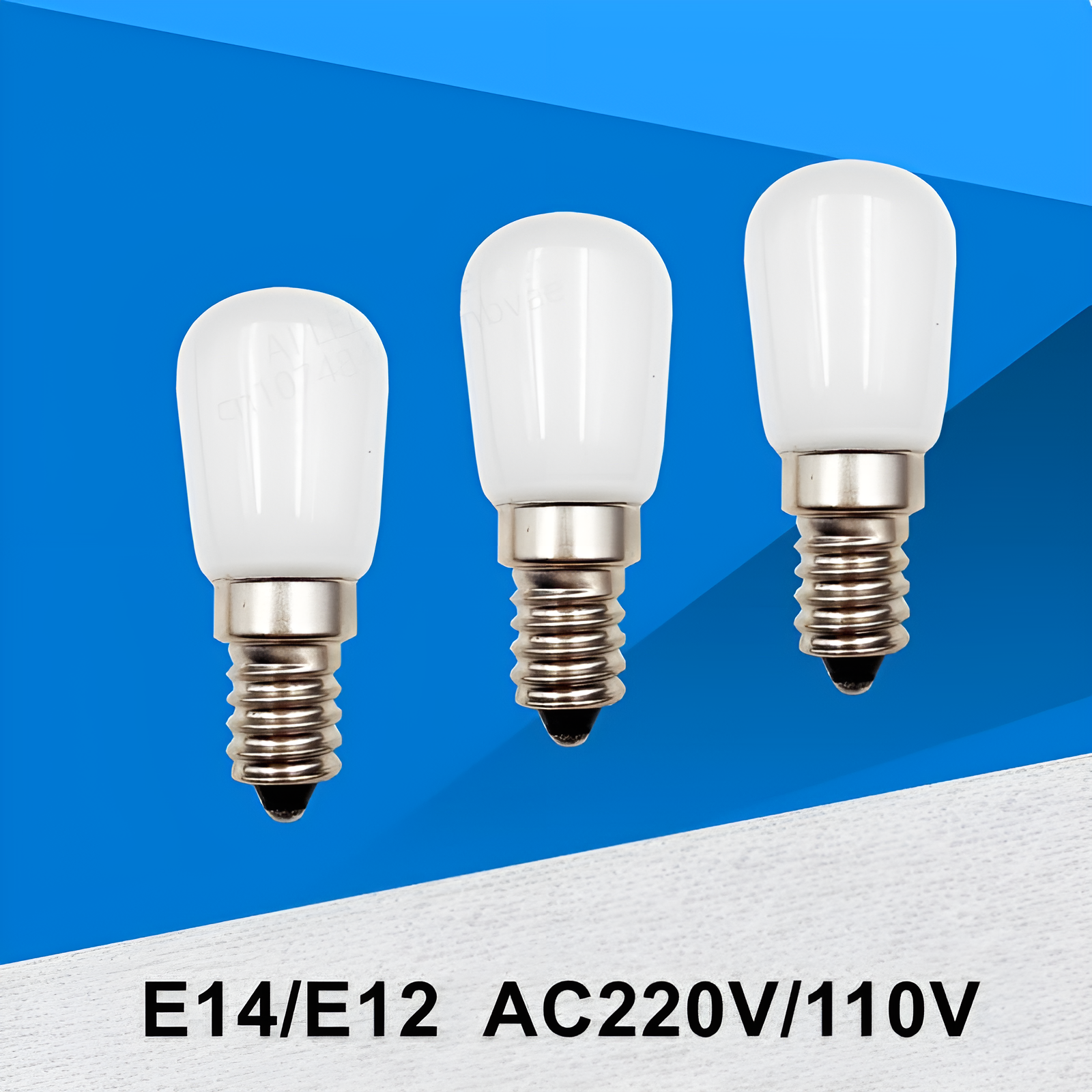 3 uds E14 E12 nuevas bombillas de 220V LED Mini lámpara para nevera reemplazar cocina refrigerador vitrina luces lámparas para máquinas de coser