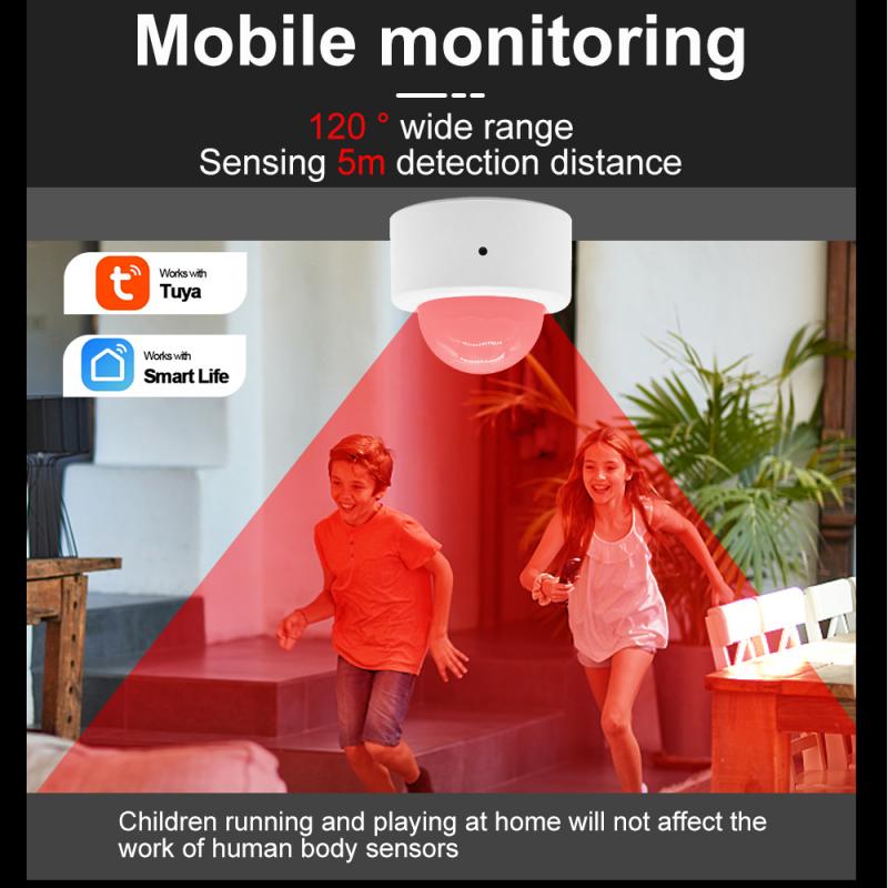 Tuya ZigBee Motion Sensor PIR Automation Human Smart Body Movement Infrared Detector Wireless Security Smart Life APP Control