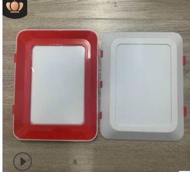 Food Preservation Tray Stackable Food Fresh Tray Magic Elastic Fresh Tray Reusable Food Storage Container: 4