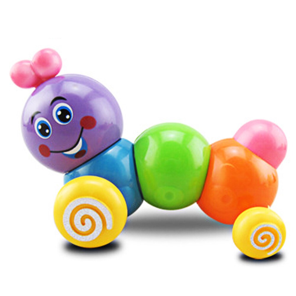 Kids Colorful Wind-up Toys Baby Funny Kids Toys Spring Clockwork Toy Mini Pull Back Bug Baby Developmental Educational Toys