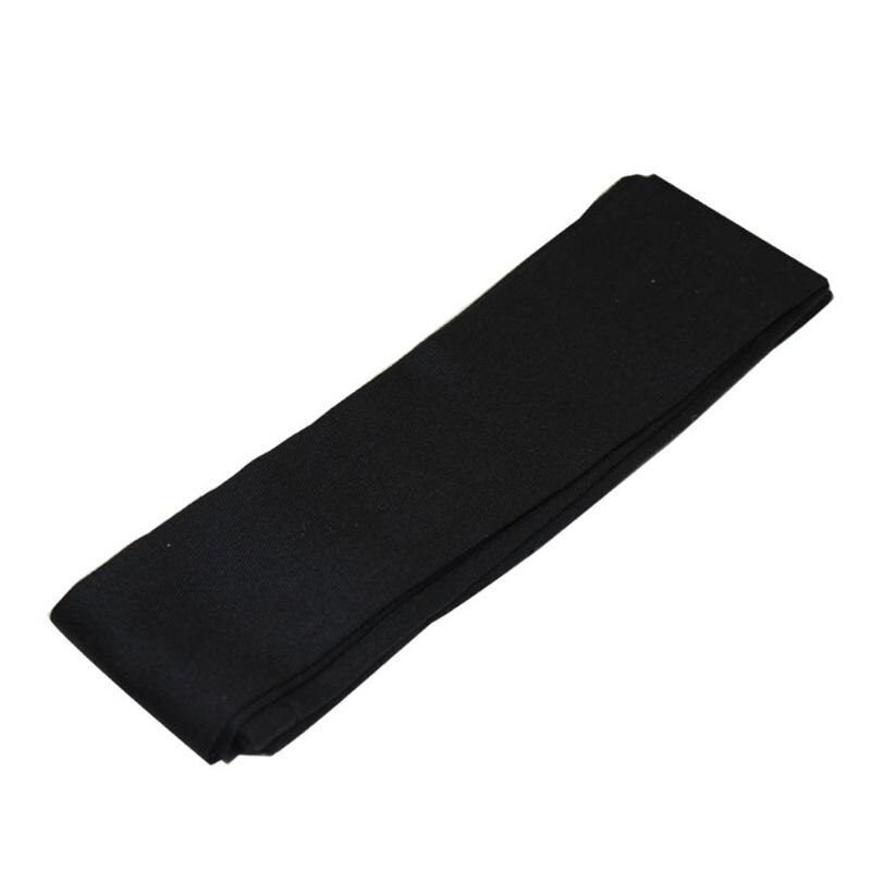 Fiskespö fodral täcka ärmväska reptåliga skyddspåsar bomullstyg material förvaringsfodral: Svart