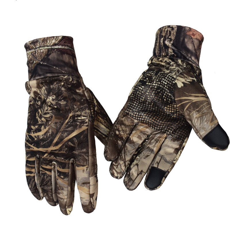 spring and autumn Outdoor Protection jungle camouflage Bionic gloves bike riding gloves touchscreen fishing gloves