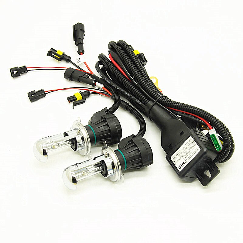 Kit de balasto digital LED, kit de luz de xenón H4 de HID Alto y Bajo, kit de luz de xenón H4 9004 9007 H13