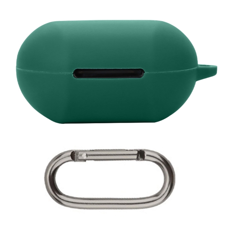 Flexible Guard Silicone Shell Protective Case Housing For EDIFIER NeoBuds Plus Earbud Shockproof Cover Scratch Resistant Sleeve: dark green