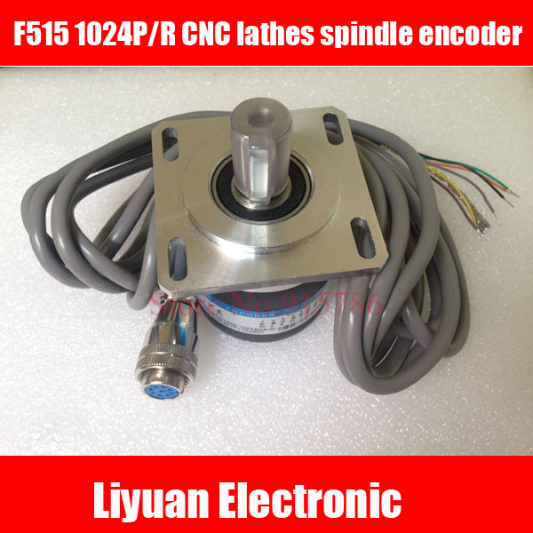 1pcs F515 CNC lathes spindle encoder / spindle encoder 1024 pulse / DC5V rotary encoder