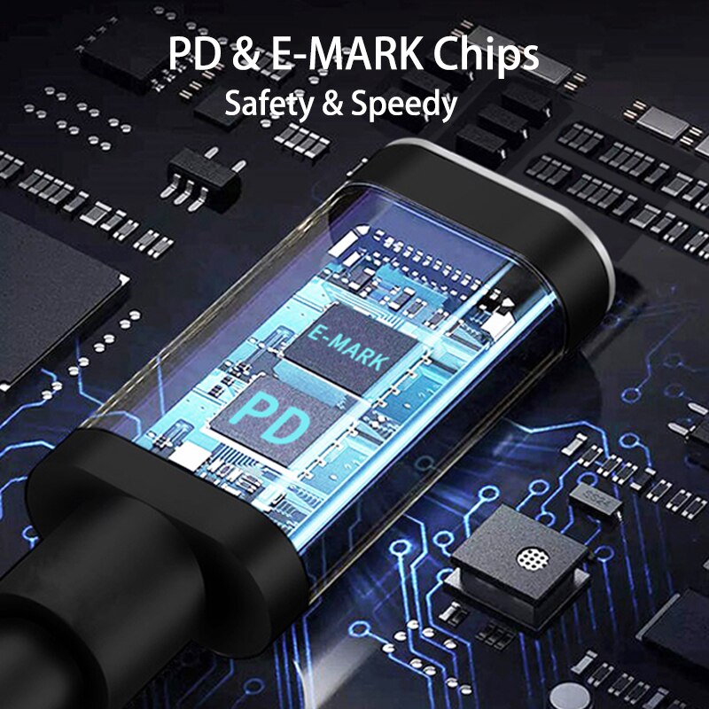 100W Magnetische Stecker Stecker USB C zu Typ C Kabel Adapter Schnelle Ladung USB Typ C Magnet Konverter für asus Hp Lenovo Laptop